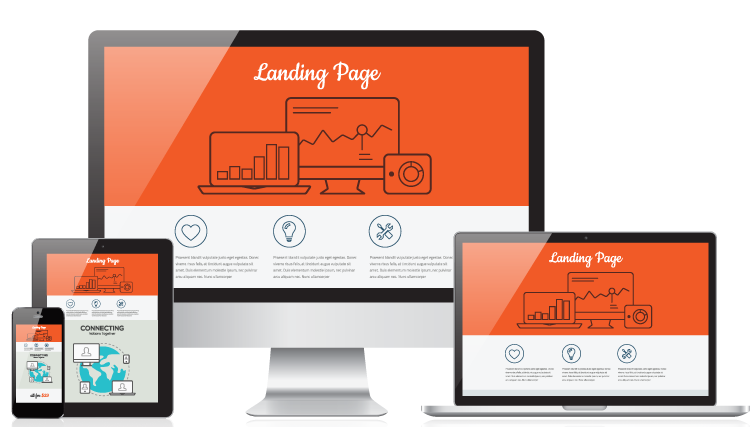 landing page